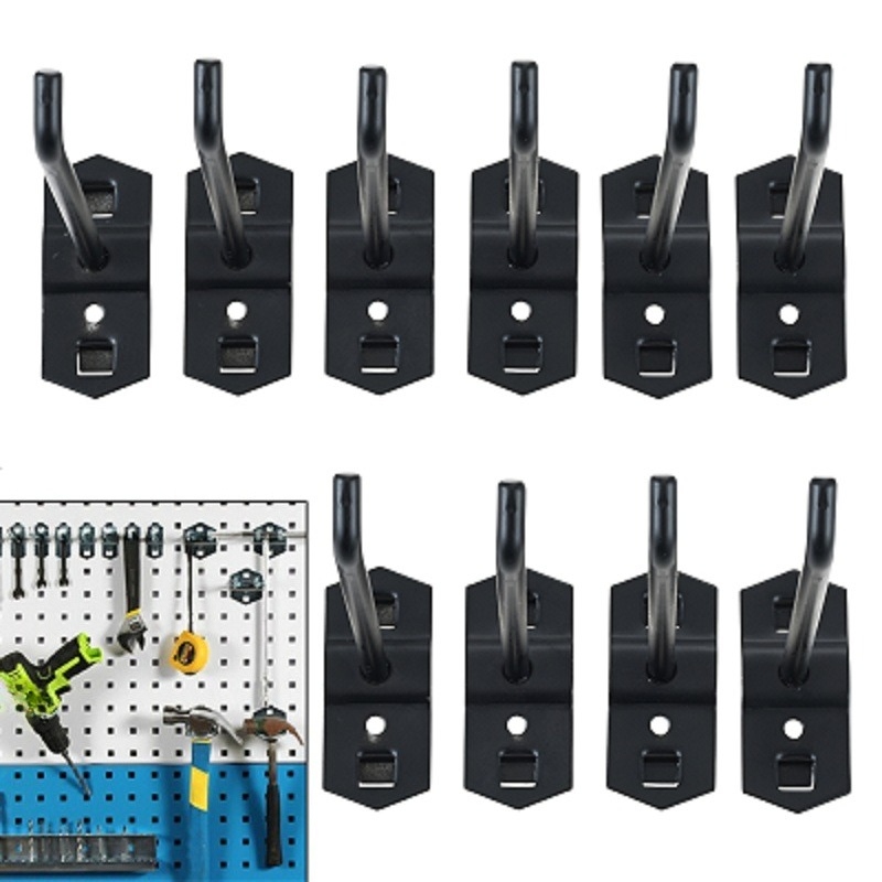 Furniture Hardware Fitting - Juego de 10 ganchos de acero
