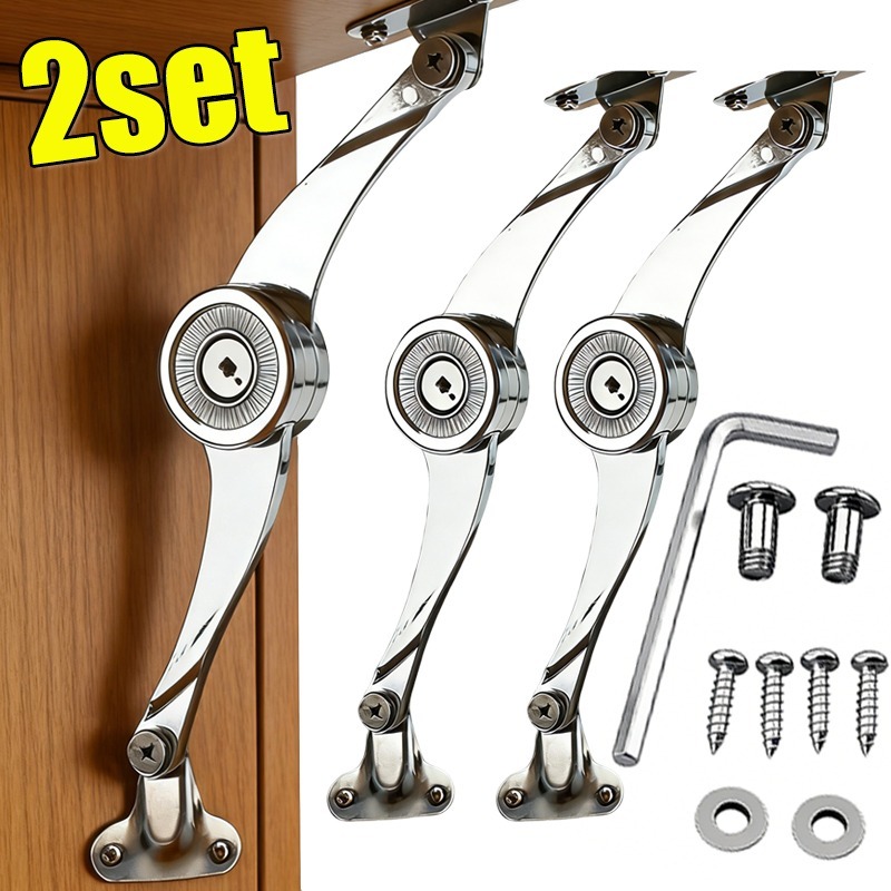 Cabinet Hinge Overlay - Bisagras ajustables de cierre suave de