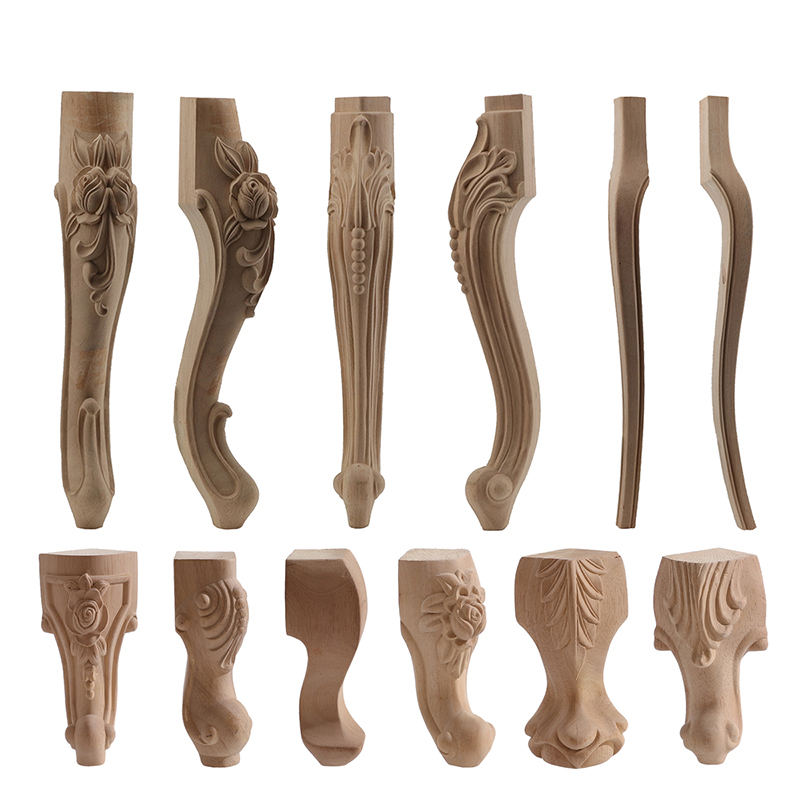 Cabinet Hinge Overlay - Muebles con patas de madera maciza,