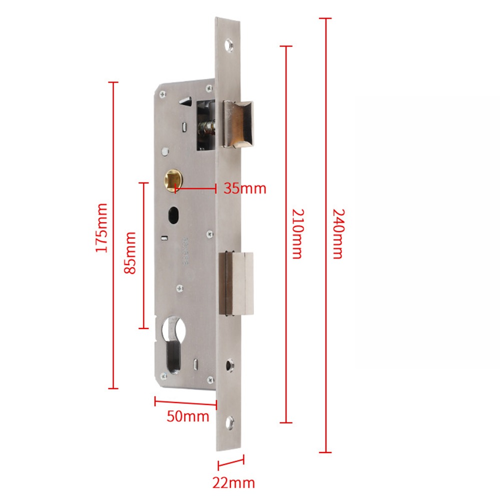 Cerradura de puerta de alumini - Furniture Hardware Fitting reseña y precio