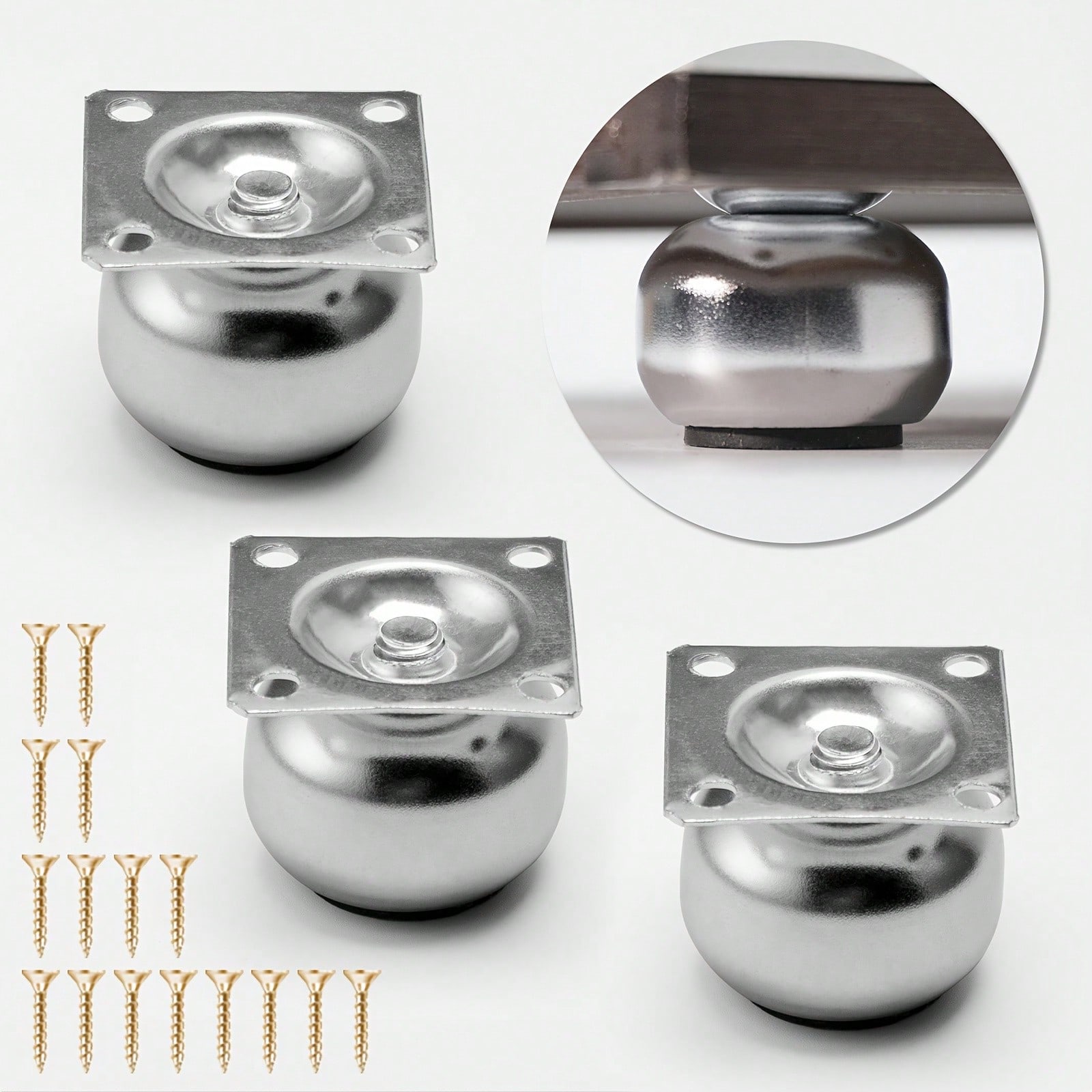 [4 Patas Metálicas para Mueble - Cabinet Hinge Overlay reseña y precio