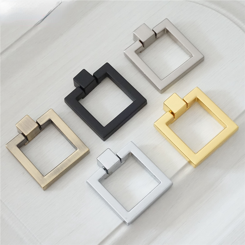 Tiradores de armario con anill - Furniture Hardware Drop Pulls reseña y precio